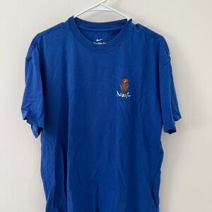 Nike Blue Penny Hardaway Graphic T-Shirt for Men